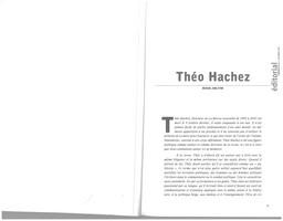 Hachez Théo | Molitor Michel