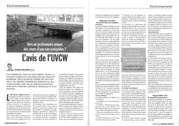 Vers un gestionnaire unique des cours d'eau non navigables? L'avis de l'UVCW | Merino Salvador Alonso