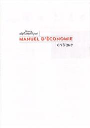 Manuel d'économie critique | Halami Serge