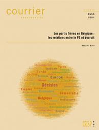 Les partis frères en Belgique : les relations entre le PS et Vooruit | Biard Benjamin