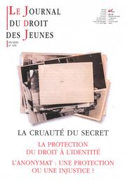 Journal du droit des jeunes. 435 | 