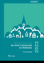 Manuel pratique de droit communal en Wallonie | Havard Charles